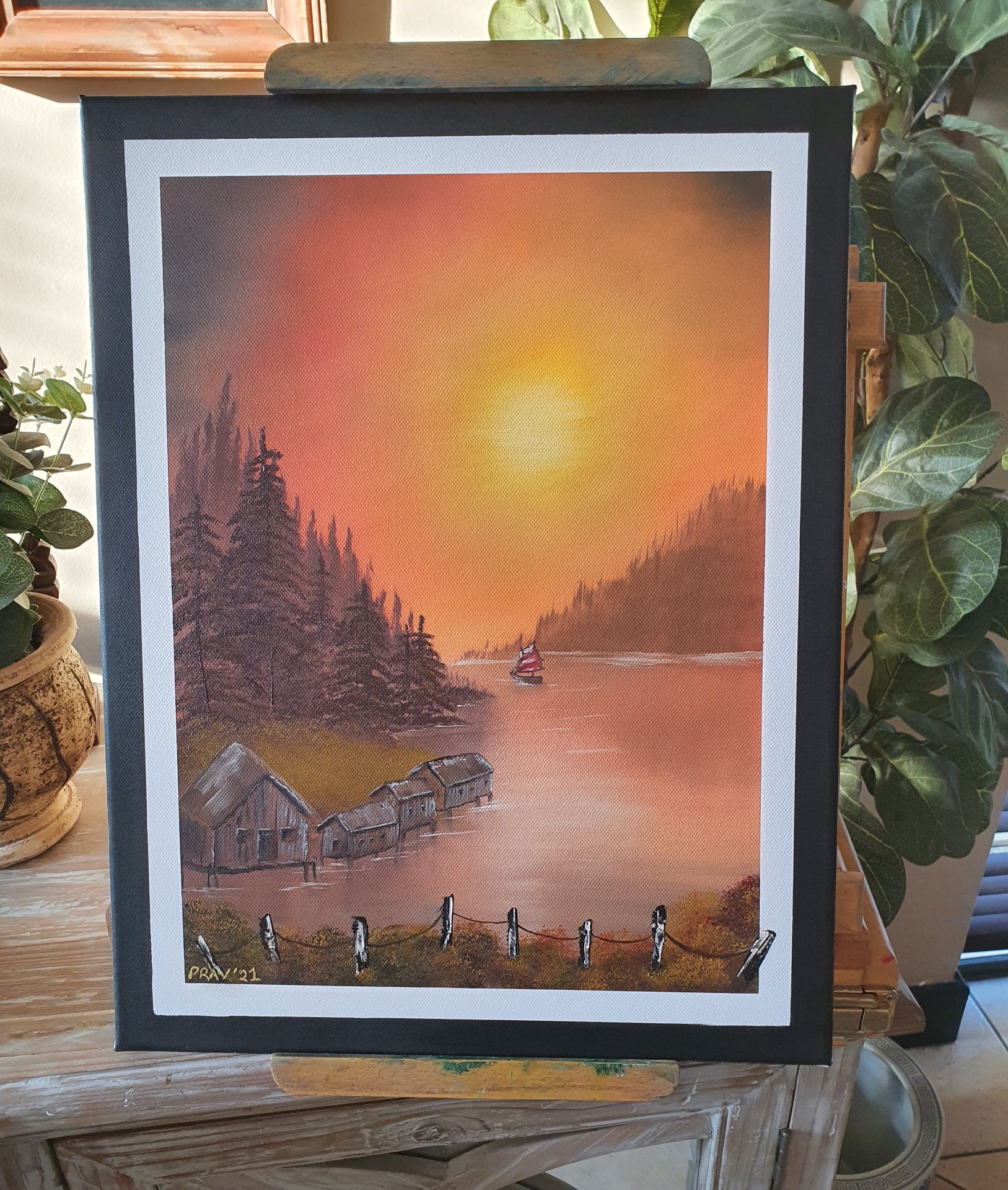 Fisherman_s Cove (45,5cm x 35,5cm x 1,5cm)